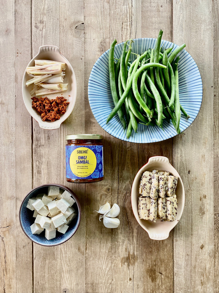 Green Bean Stir Fry with Sibeiho® Boomz Sambal