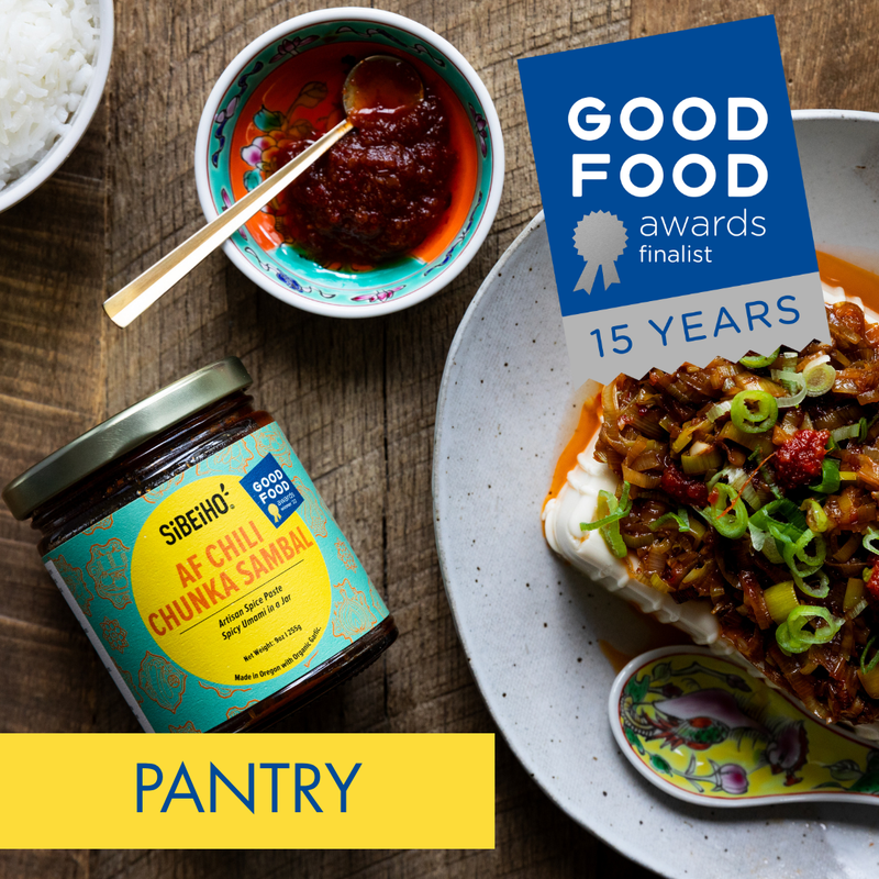 In The News: Sibeiho’s AF Chili Chunka Sambal Named Finalist in 15 Years of Good Food Awards