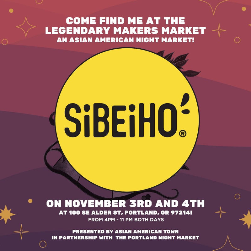 Sibeiho at Legendary Makers Market by Asian American Town & Portland Night Market