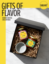 Sibeiho Gift of Flavor Set – Limited Edition Trio with Spicy Fig Jambal, AF Chili Chunka Sambal, and handcrafted ceramic sauce dish in premium gift box with yellow ribbon