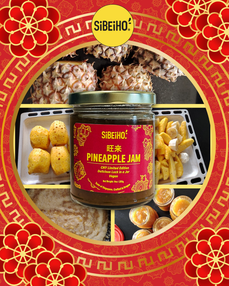 Sibeiho Singapore Pineapple Jam, Mama Ong, Good Food Foundation, Good Food Award, Natural Fruit Jam, Nanas Jam. Chinese New Year