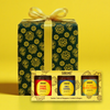 Singaporean sambal trio gift set with chili sauces. Crafted in Oregon. Zero Food Print Gift Guide