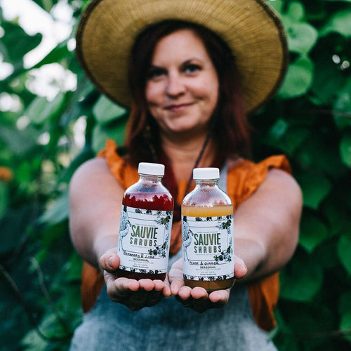 Sauvie Shrubs. Healthy Gut. Natural Probiotic Drink. Drinking Vinegar Concentrate. Made in Oregon. Vegan. Good Food Award Winner. Healthy Drink. Good Food Foundation. Sibeiho. Sibeiho Pantry Essentials. 