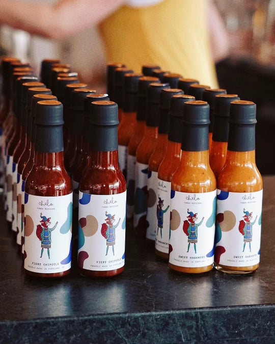 Chelo Luna's Hot Sauce. Sibeiho Pantry Essentials. Made in Oregon. Portland Crafter. Small Batch. 