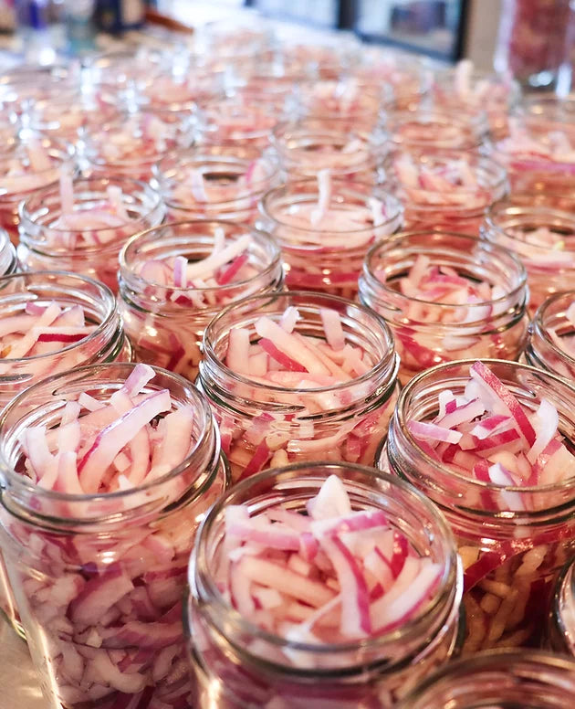 Pickled Red Onions - A Family Feast®