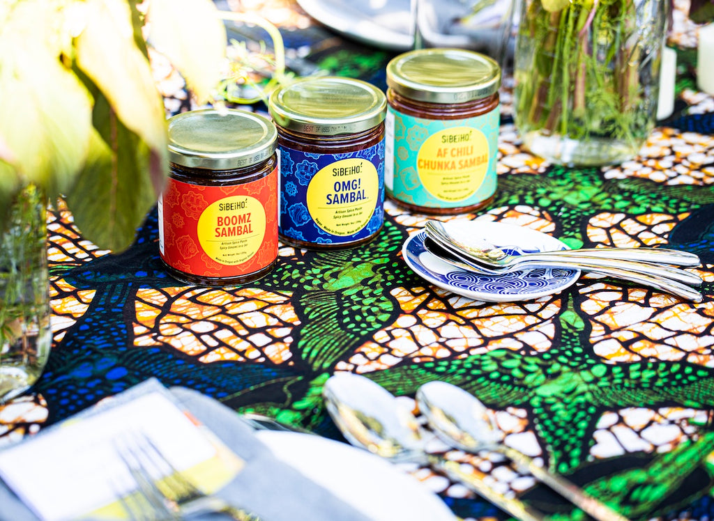 Sibeiho Sambal. Singapore Sambal. Good Food Award. Slow Food.  Family Recipe 100% Natural. AF Chili Chunka. Boomz Sambal. Good Food Award. Slow Food. Artisan. Asian Sauces. Asian hot sauce. Spicy Umami. OMG! Sambal Singapore Sambal Family Recipe 100% Natural . Bon Appetit. Eater. Food Gifts. Foodie Gift. Sambal. Singapore Food. South East Asian Food. 