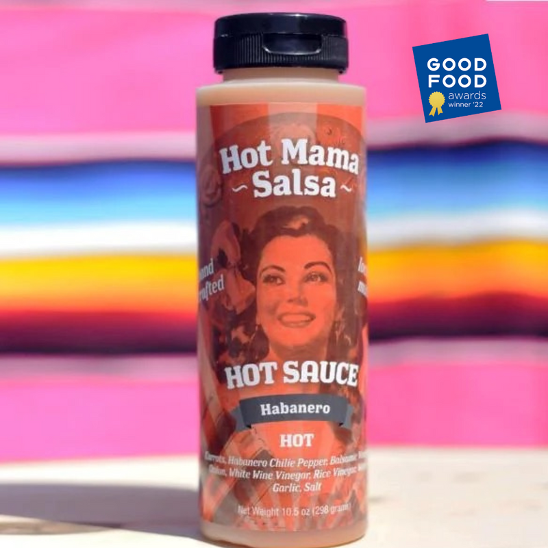 good Food award winner. Hot Mama Salsa. Chili Oil. Sibeiho