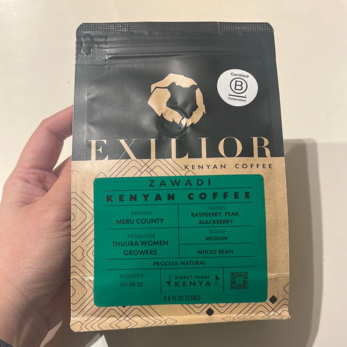Exilior Coffee: Zawadi