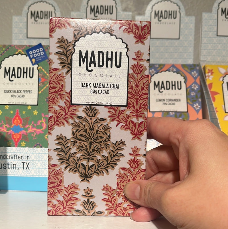 Madhu Chocolate : Indian Inspired Flavors