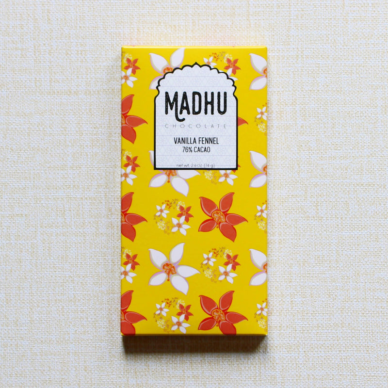 Madhu Chocolate. Indian Inspired Flavor. Good Food Award. Sibeiho. Singapore Sambal. Made in Oregon. Asian Owned Business. Made in USA. 