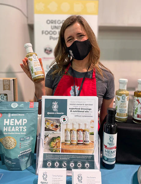 Queen of Hemp Superfood Dressing. Superfood Hemp Heart Oils. Superfood Anti Inflammatory. Sibeiho Pantry Essentials. Made in Oregon